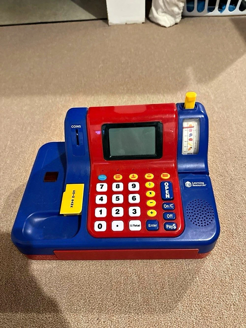 Learning Resources Pretend & Play Calculator Cash Register Learning Cash